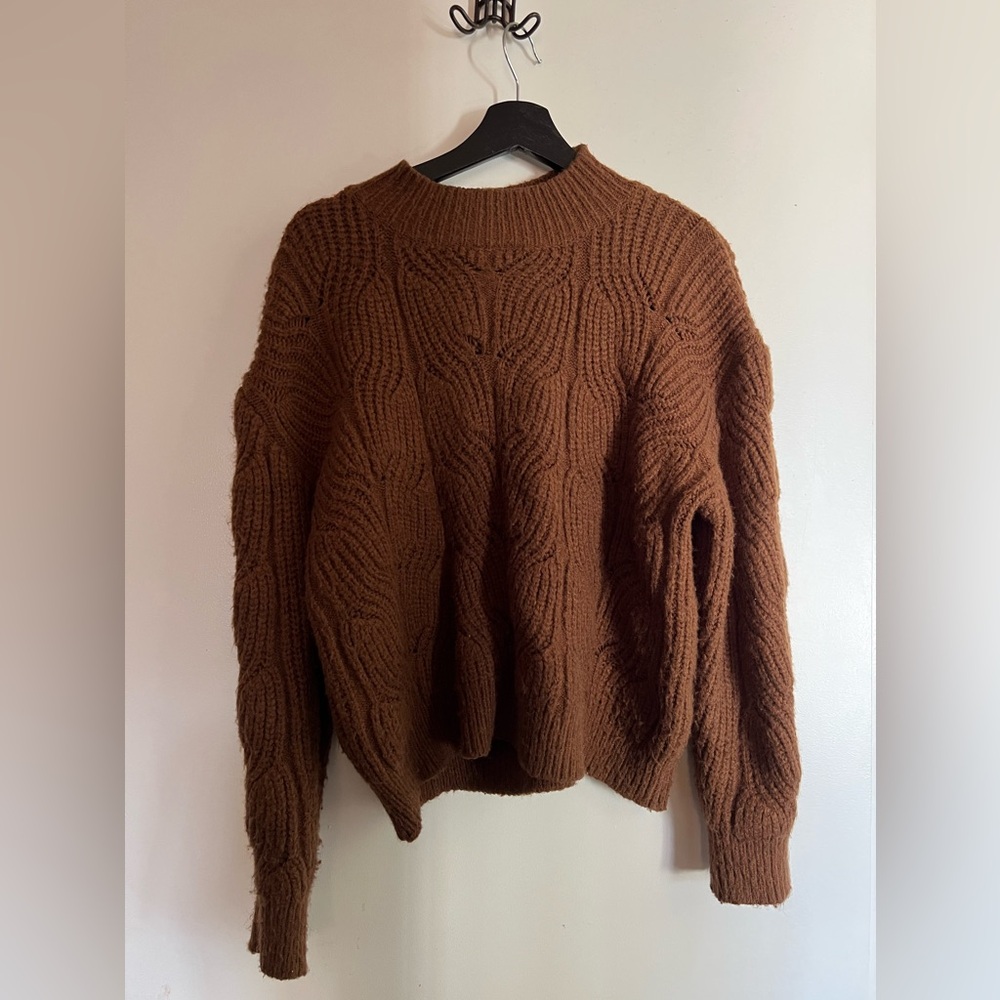 Lili Sidonio Molly Bracken Dark Brown Knit Sweater